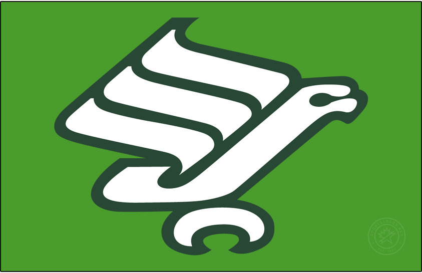 North Texas Mean Green 1973-1983 Primary Dark Logo iron on transfers for T-shirts